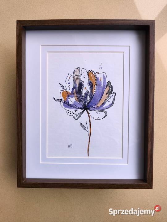 Akwarela Akwarelka Obraz pt Harmonia Umysłu Poznachowice Dolne