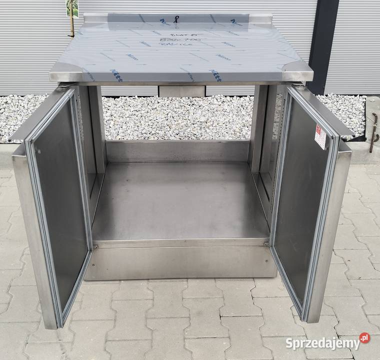 Stół gastronomiczny 83x70x91 z szafką Słupia Kapitulna