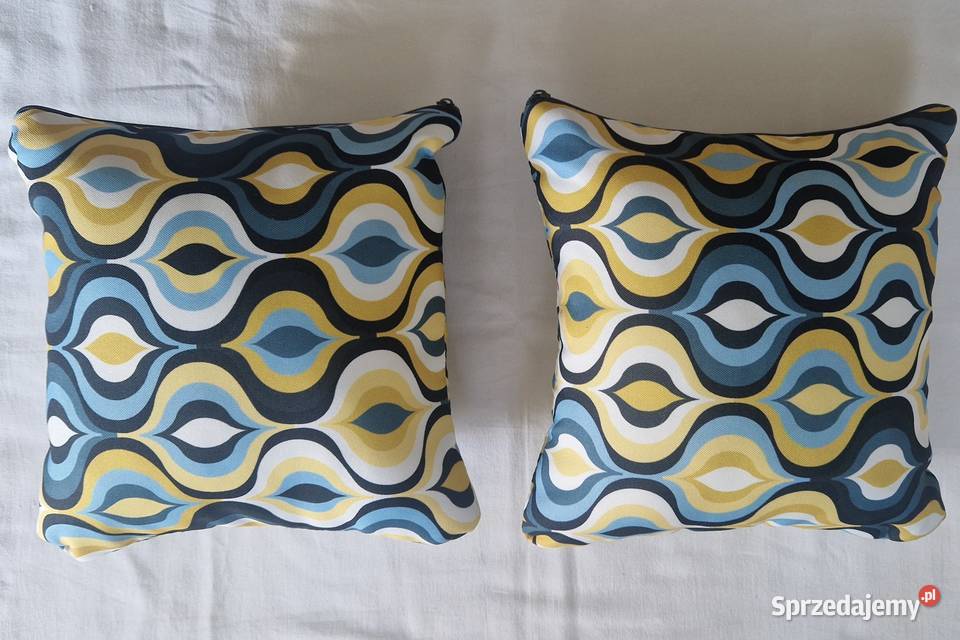 Małe poduszki 2 psychodeliczny wzór mazowieckie Warszawa