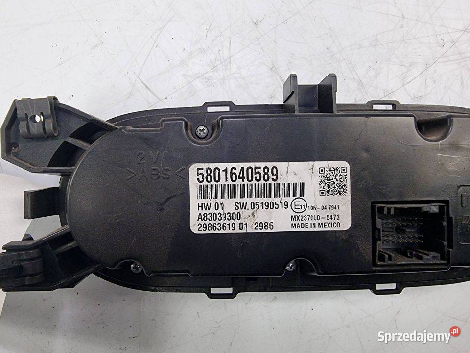 PANEL KLIMATYZACJI IVECO DAILY 50C35 5801640589