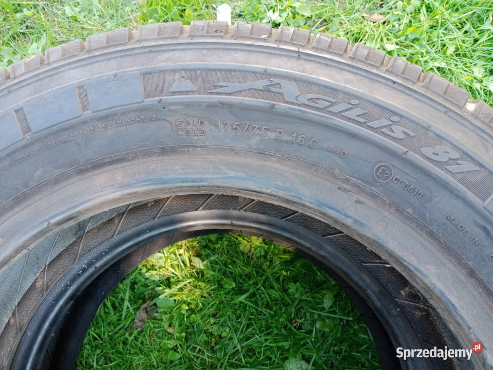2 opony MICHELIN AGILIS 17575R16C MS 175 Kielce