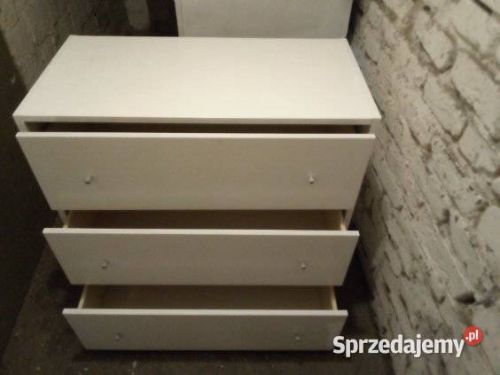 Komoda IKEA 3 szufladowa białanowa Luboń