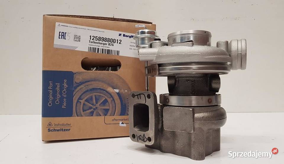 Nowa turbosprężarka BorgWarner KKK 12589880012