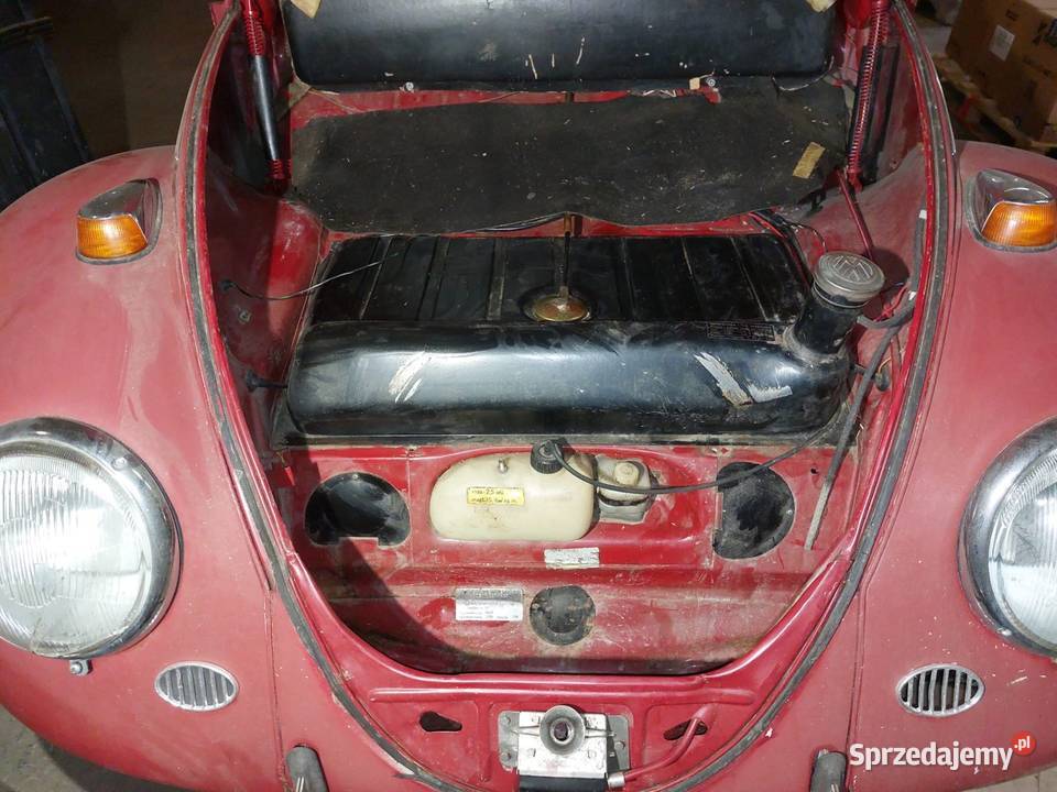 VW Garbus 1300 Ruby Red 1966 Wrocław