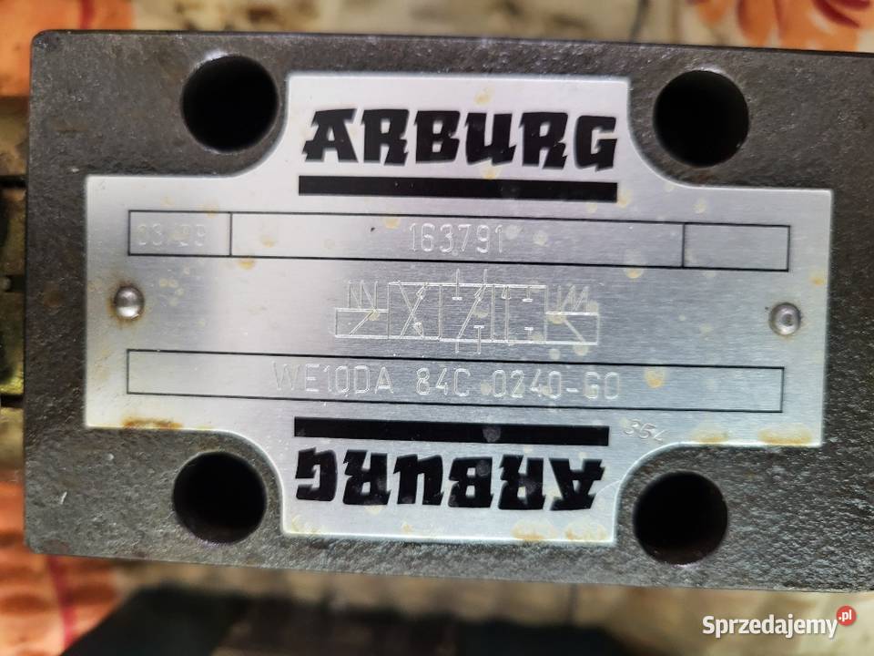 Zawory hydrauliczne kierunkowe Arburg mkvplast