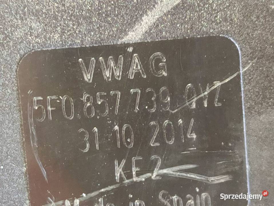 Zapinka Pasa Środkowy Tył Seat Leon III Kombi wielkopolskie