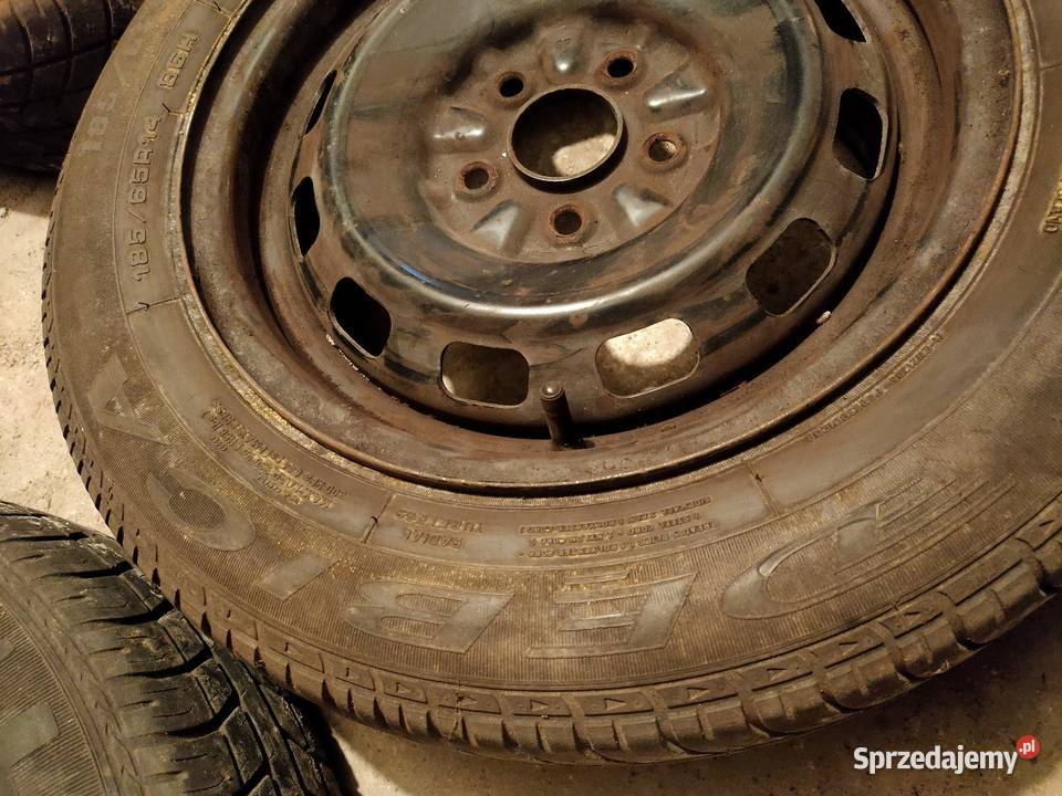Koła stalowe 14x6jj z oponami letnimi Toyota Bielsko-Biała