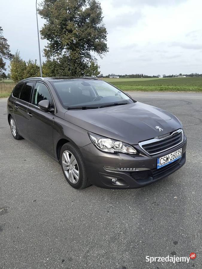 Peugeot 308 T9 12 benzyna 2014r CD kujawsko-pomorskie