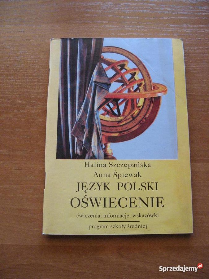 Polski Oświecenie H Szczepańska A Śpiewak Warszawa