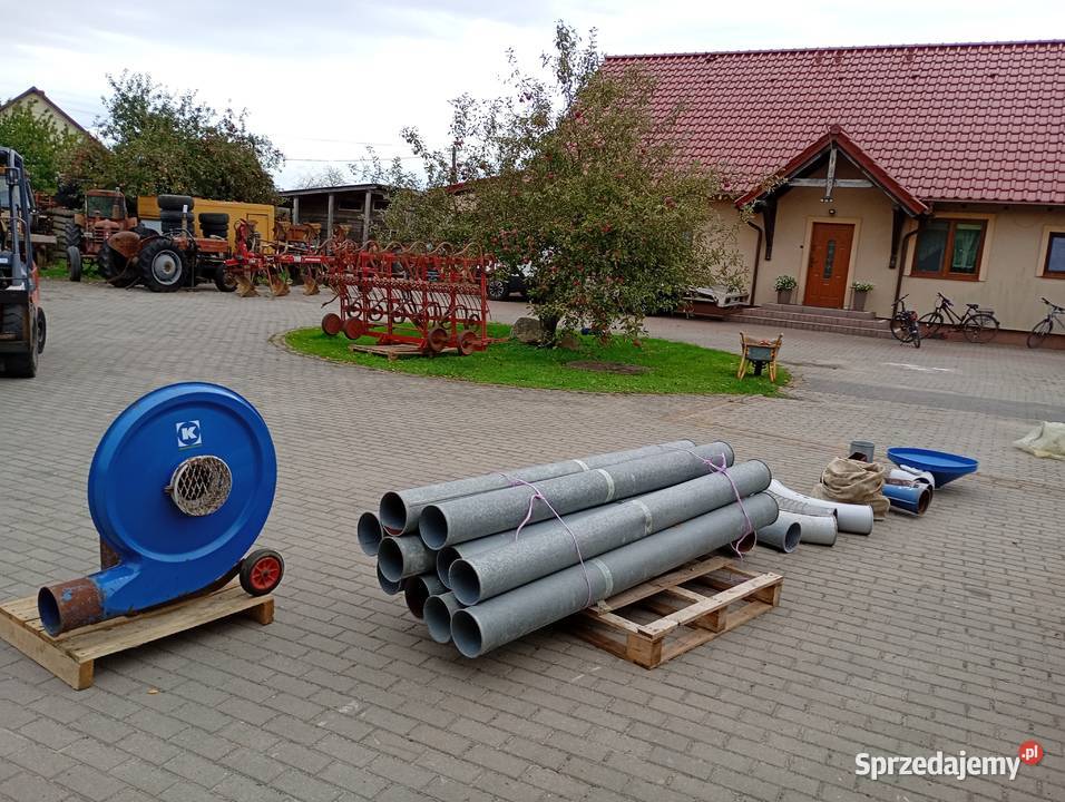 Dmuchana do zboża kongskilde kompletna silnik 55 Sośno sprzedam