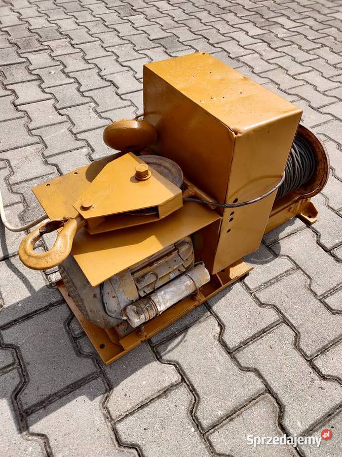Wyciąg budowlany dźwig żurawik szybki mocny 230V Kraków