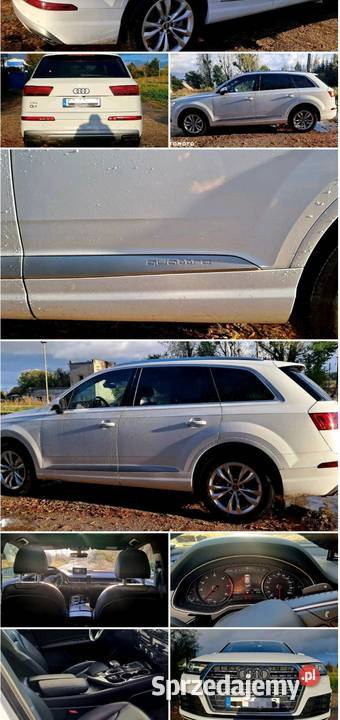 Audi Q7 4M0 30 tfsi elektrycznie ustawiane fotele Grudziądz