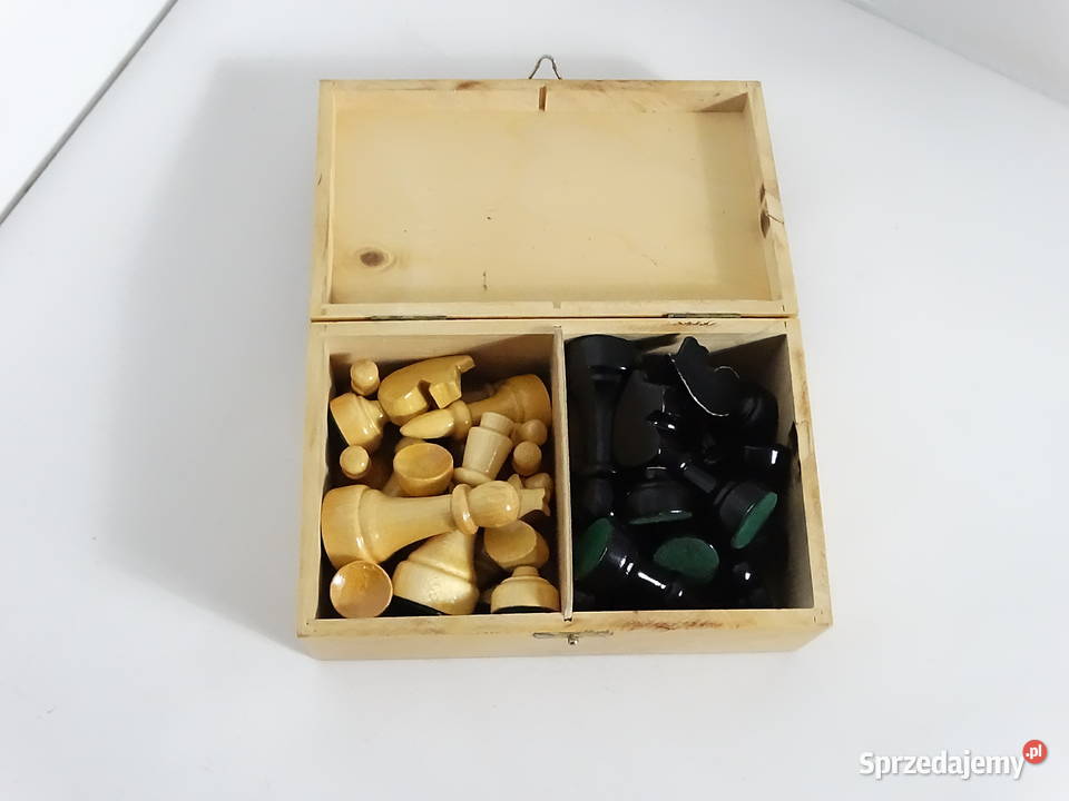 Oryginalne Szachy Drewniane 1961 SC Zuffenhausen