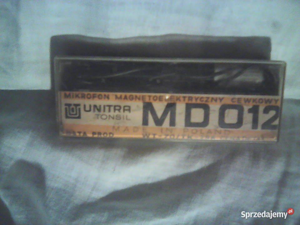 Mikrofon Unitra Tonsil MD012 magnetoelektryczny Piotrków Trybunalski
