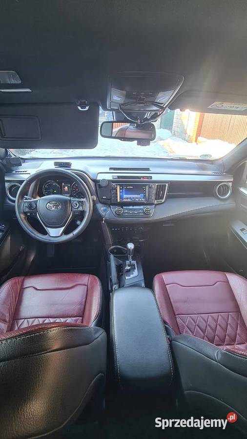 TOYOTA RAV4 HYBRYDA 4x4 PRESTIGE SALON POLSKA światła LED