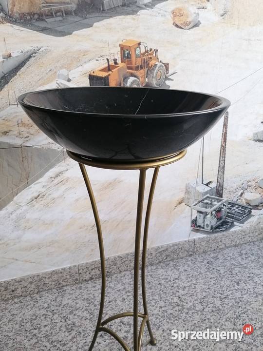 Umywalka marmurowa NERO MARQUINA Przemyśl