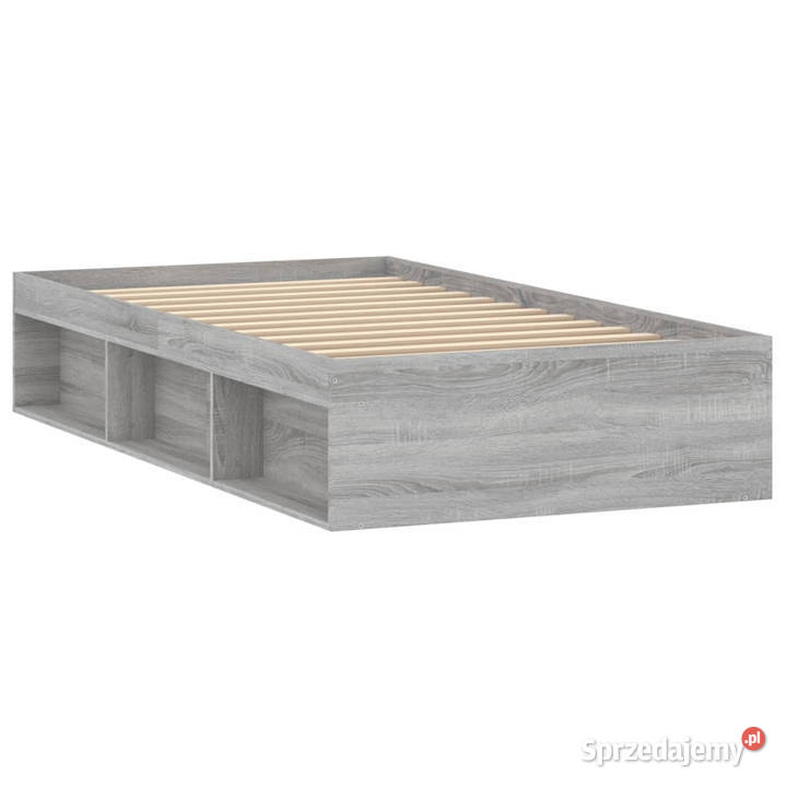 Rama łóżka szary dąb sonoma 100x200 WM3203836