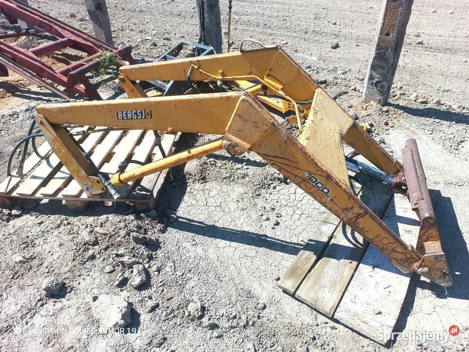 Ładowacz czołowy Zetor Tur Bergsjo Ursus dwie Ładowacze czołowe mazowieckie Rostkowo