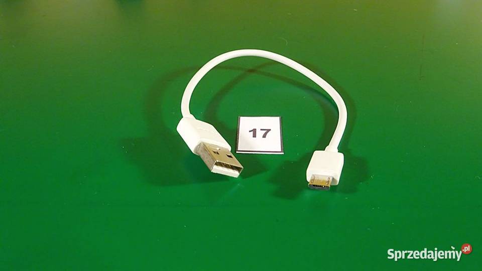 Krótki zgrabny kabelek USB 20 micro USB do
