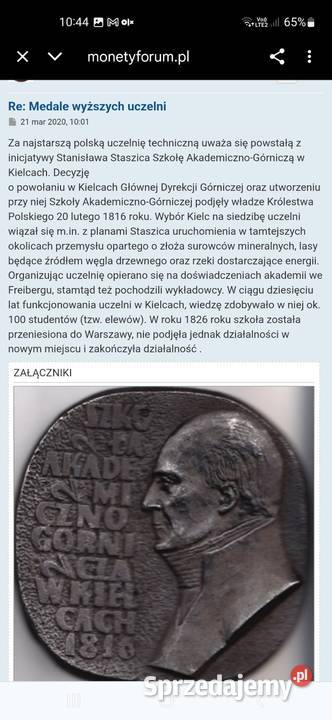 Plakieta Staszic Bielsko-Biała