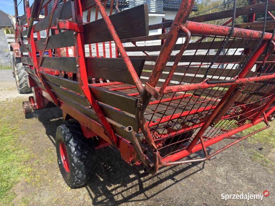 Przyczepa samozbierająca przyczepy Słopnice