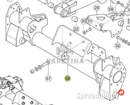 Claas Lexion 8600 8700 8800 Rama Nośna Jastrzębniki