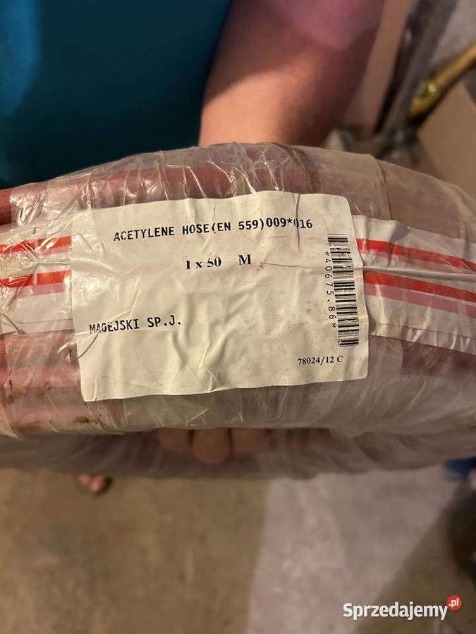 Wąz acetylenowy 50m pomorskie Gdynia