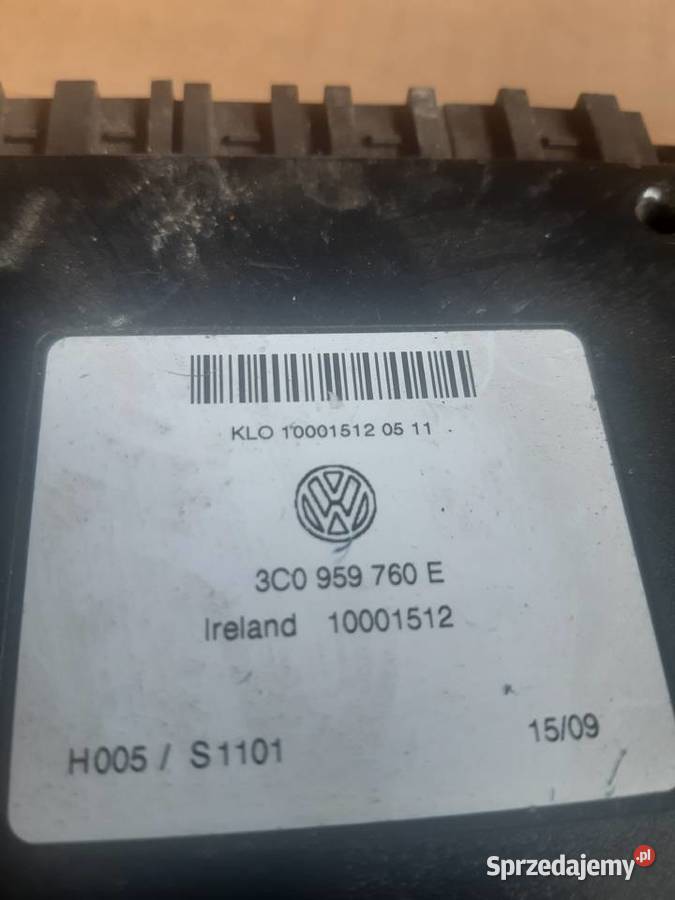 modułu sterownika pamięci fotela kierowcy vw Wrocław
