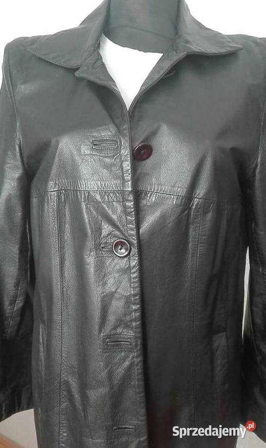 Płaszcz damski ze skóry Boguchwała
