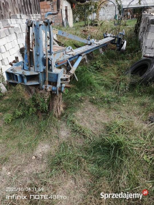Sprzedam pług Ransomes 4 skibowy Maszyny rolnicze łódzkie