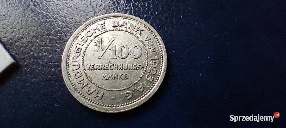 Stare monety 1100 marki 1923 Niemcy Lesko sprzedam