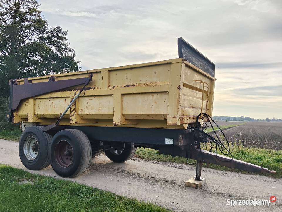 PRZYCZEPA SKORUPA LAMBERT tandem RESOR 11TON wielkopolskie Albertów sprzedam