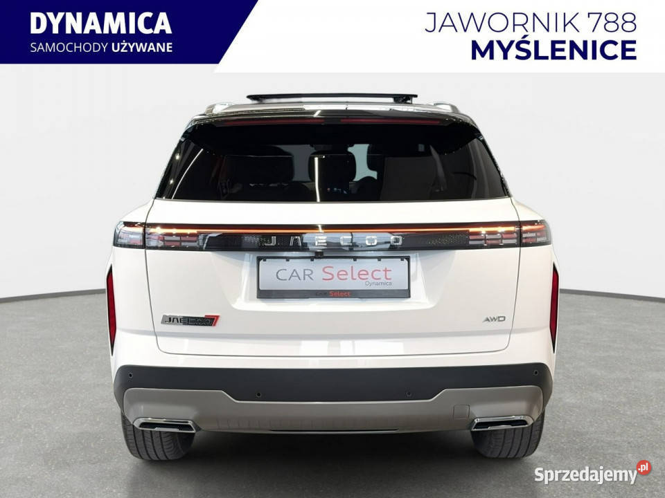Jaecoo 7 VAT 23 16TGDI 147 DCT AWD 2024 r salon małopolskie Myślenice