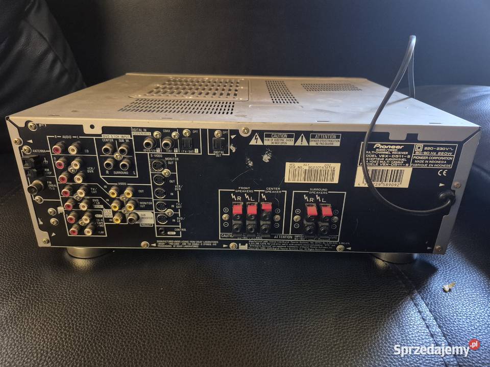 Amplituner pioneer VSX D511 Dobrodzień sprzedam