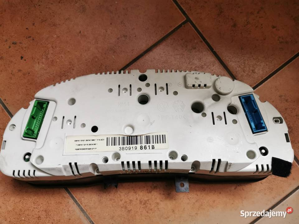 LICZNIK ZEGARY VW PASSAT B5 16 3B0919861B Wyposażenie wnętrza Margonin sprzedam