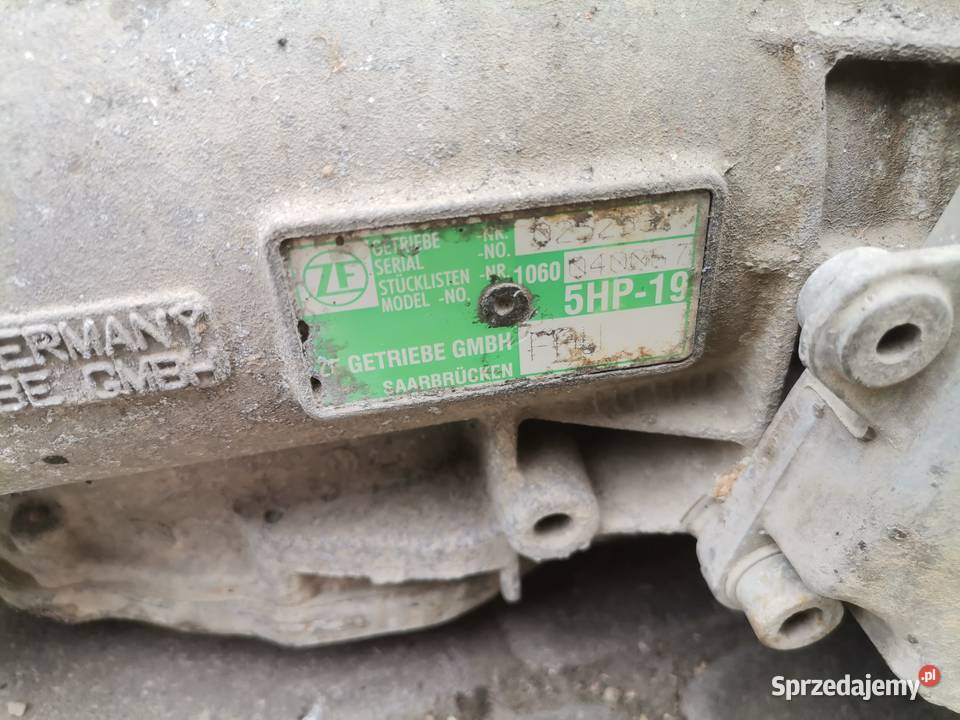 SKRZYNIA BIEGÓW AUTOMAT 5HP19 FAU AUDI A6 C5 25 Skrzynie biegów automatyczne małopolskie