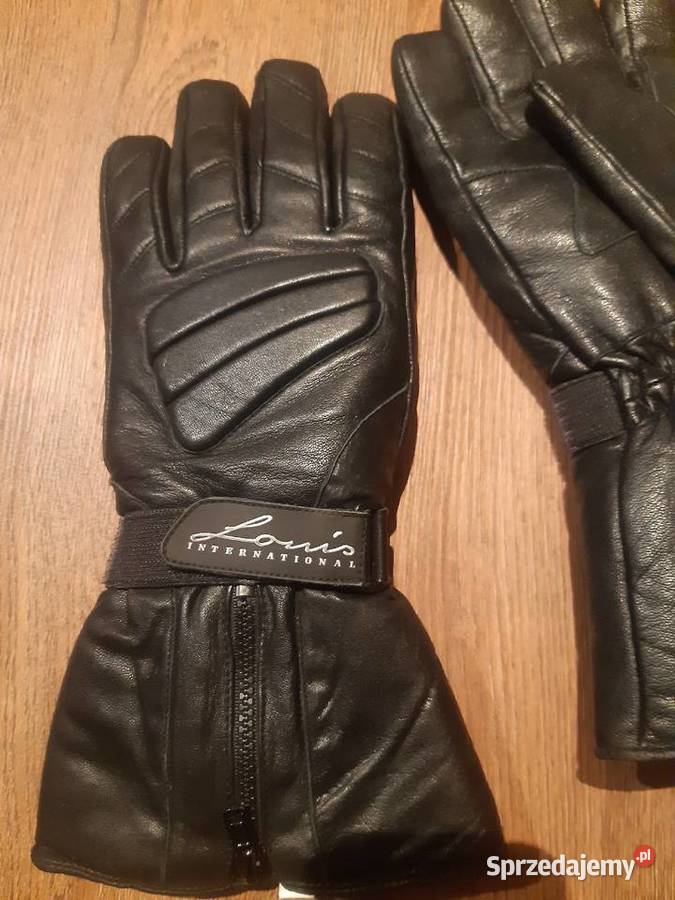 Rękawice motocyklowe nowe skórzane Janów Lubelski