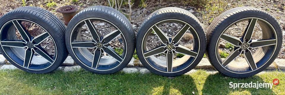 Koła Felgi letnie 20 5x112 Autec Audi Volkswagen Samochodowe Przemków sprzedam