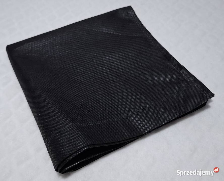 Worek woreczek materiałowy 39x39 Reserved czarny Czeladź sprzedam