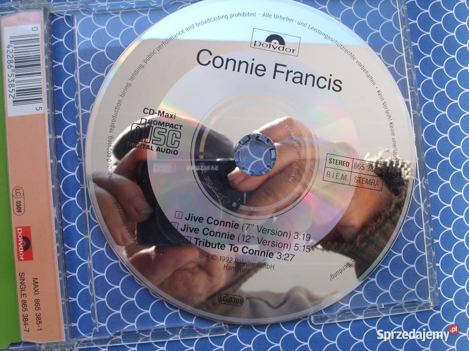 Singiel POP CD CONNIE FRANCISJIVE CONNIE 1992 Wołów