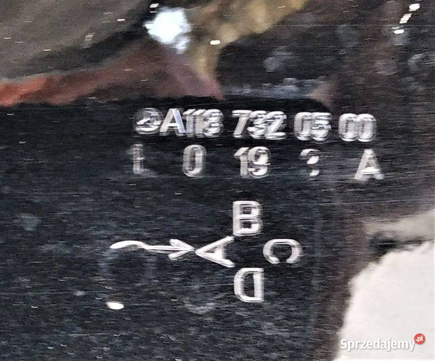 MERCEDES CLA W118 DRZWI LEWY TYŁ osobowe