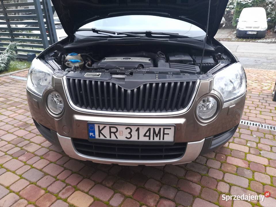 Skoda Yeti 4X4 rocznik 2010 160 małopolskie Kraków