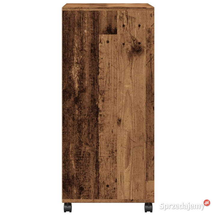 Szafka na kółkach stare drewno 55x40x91 WM853189 Warszawa