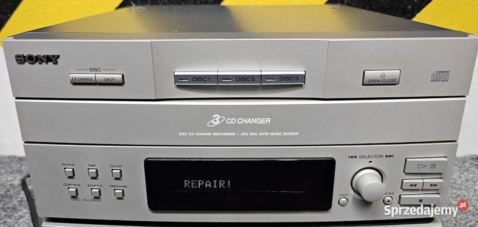 Odtwarzacz CD zmieniarka 3CD SONY CDPEX77 sprzedam