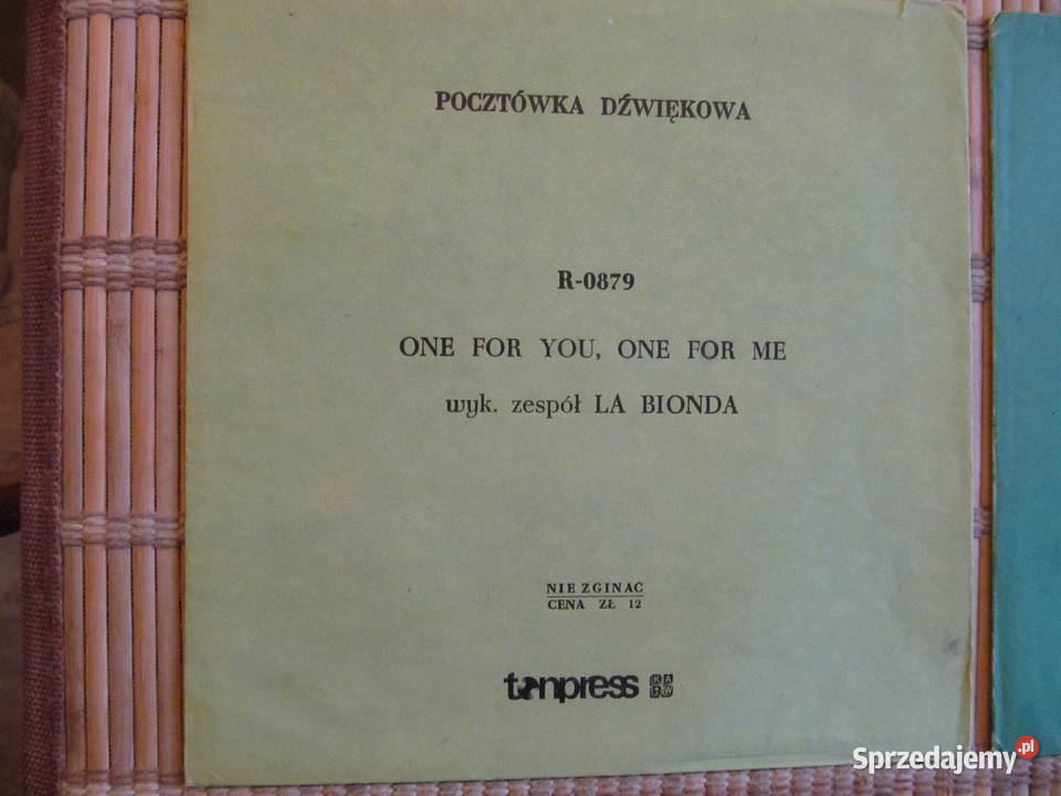 Tina Carles i La Bionda 2 pocztówek dziwiękowych lubelskie Lublin