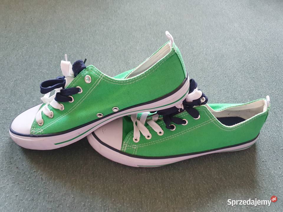 NOWE Tenisówki buty tenisowe IN EXTENSO zielone dolnośląskie Wrocław