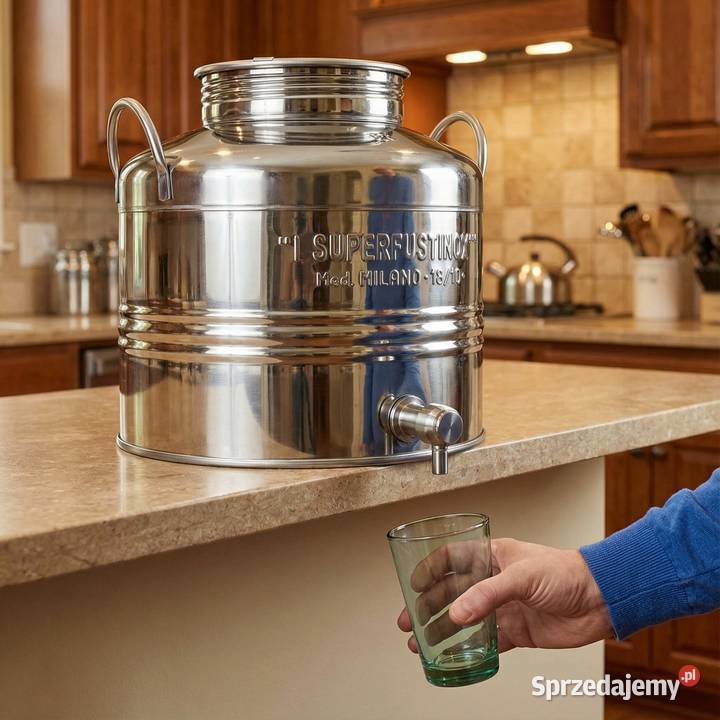 Beczka bańka antałek stal nierdzewna INOX z Pojemniki na żywność Siemianowice Śląskie