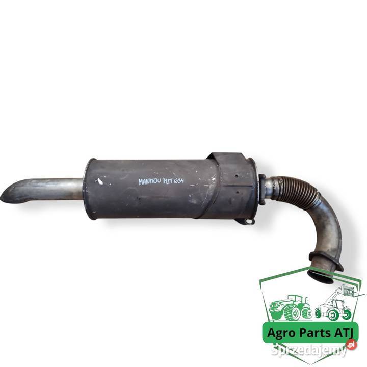 Końcowy tłumik wydechu 242588 Manitou MLT 634 Ciechanowiec
