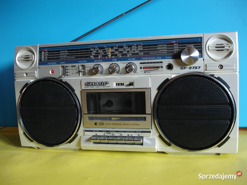 Radiomagnetofon SHARP GF5757H sprzedam