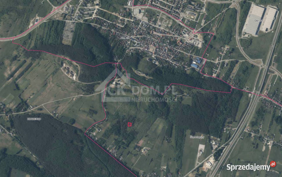 Działki lesie 15 min do Kielc Starochęciny